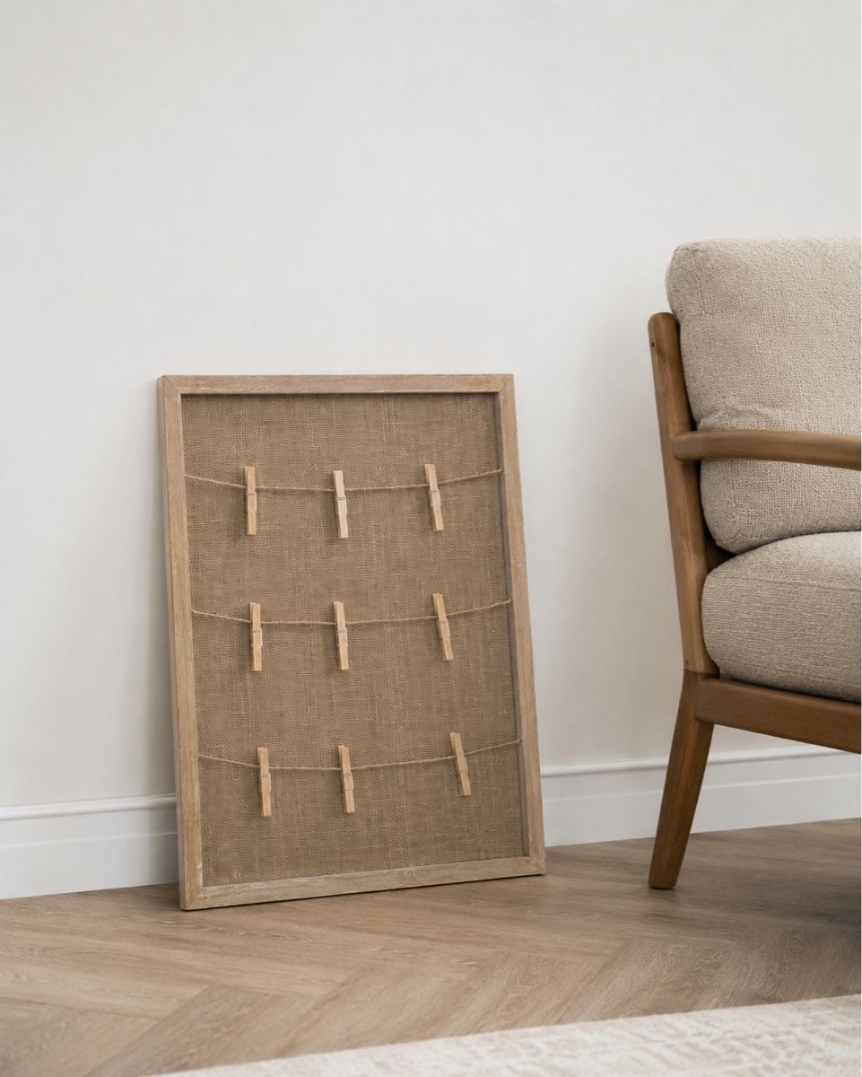 Cornici: Memory Photo Display Board Rustic Wood Home Decor like new – Nuovo (secondo la descrizione) da Zürich venduto da Allwelcome 7