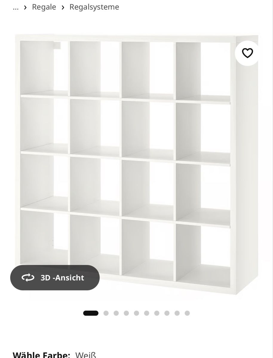 Scaffali: Ikea Kallax Regal – Usato da Oftringen venduto da Makeq