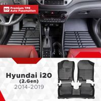 5D Premium Auto Fussmatten Hyundai  i20 (2.Gen)  2014-2019