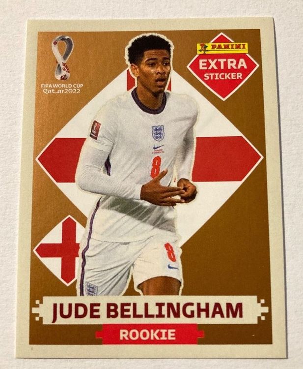 Panini WM 2022, Extra Sticker Bronze, Jude Bellingham | Kaufen auf Ricardo