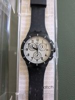Swatch Chronograph  schwarz