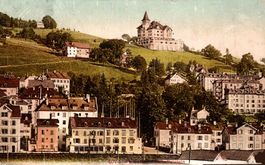 St. Gallen. Restaurant Scheffelstein