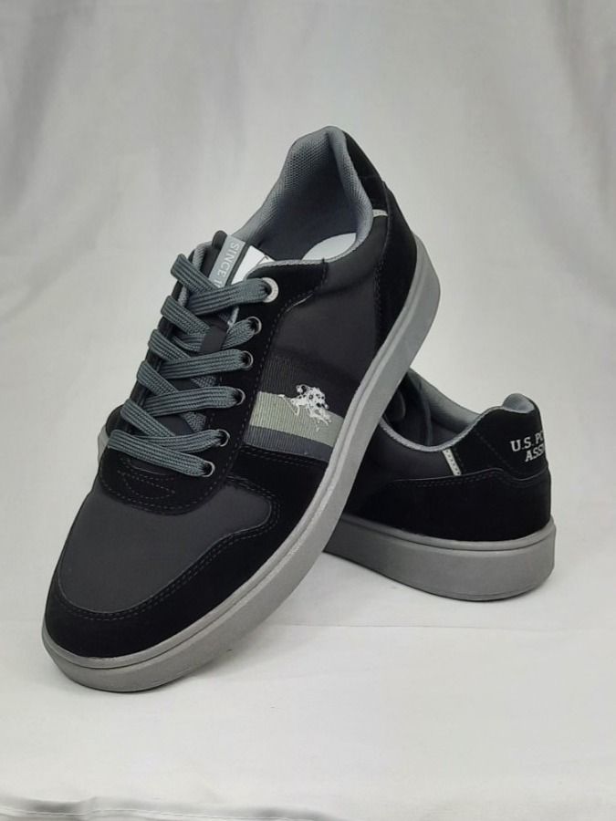 US Polo Scarpe da uomo: U.S. POLO ASSN. Sneaker Rokko schwarz Gr. 40 – Nuovo e nell'imballaggio originale da Seuzach venduto da VT-Collections1 1