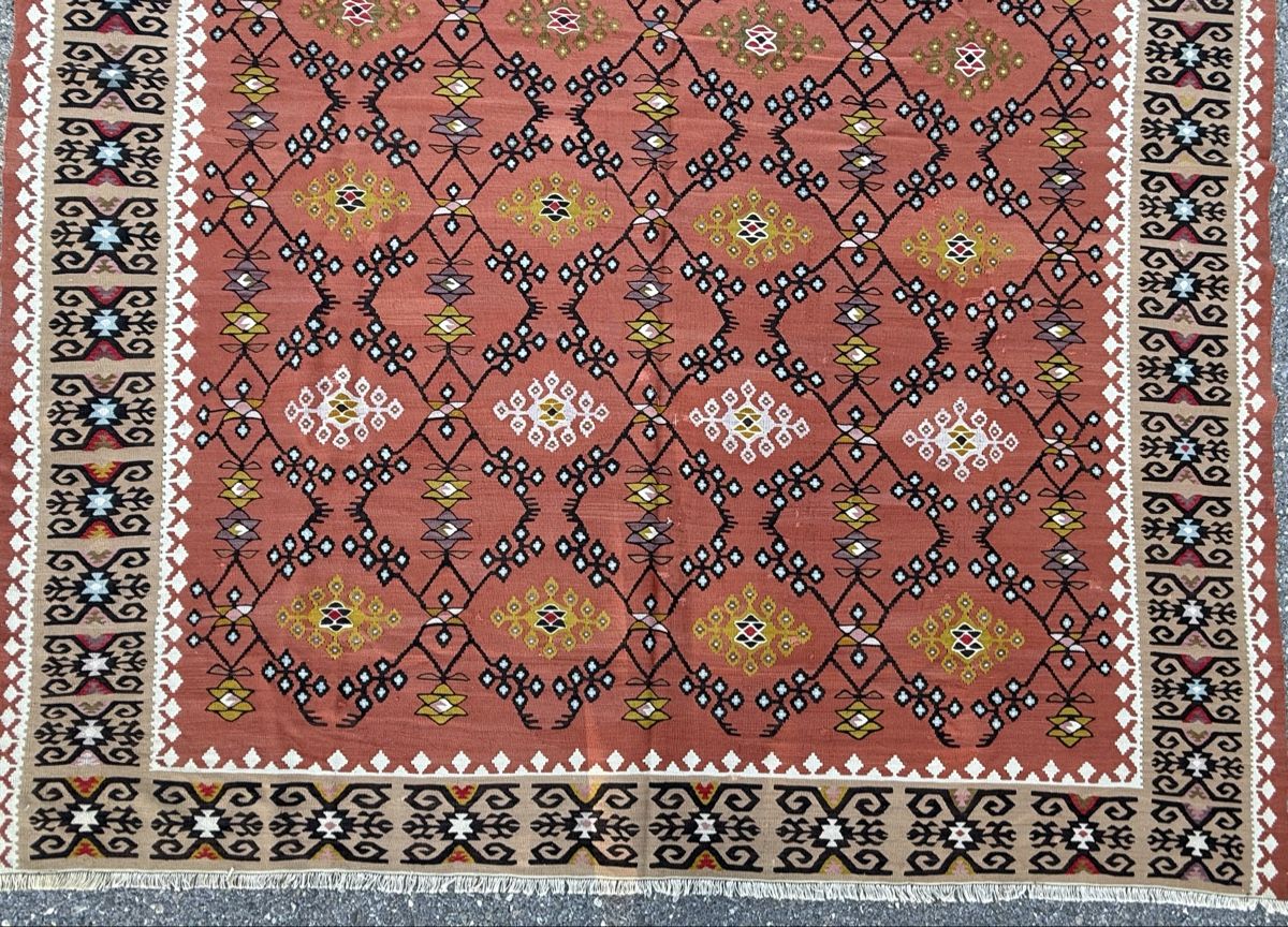 Kelim Teppiche: Schöner Orientteppich Kelim 276x243.cm – Gebraucht aus Büron von Filadefia-888 1