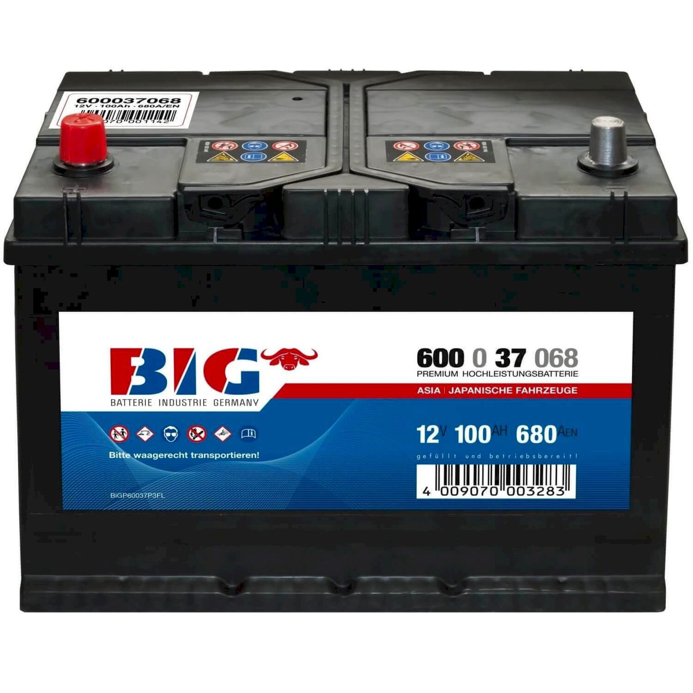 Elettrotecnica: BIG Starterbatterie Japan 12V 100Ah – Nuovo e nell'imballaggio originale da Bottighofen venduto da zaap