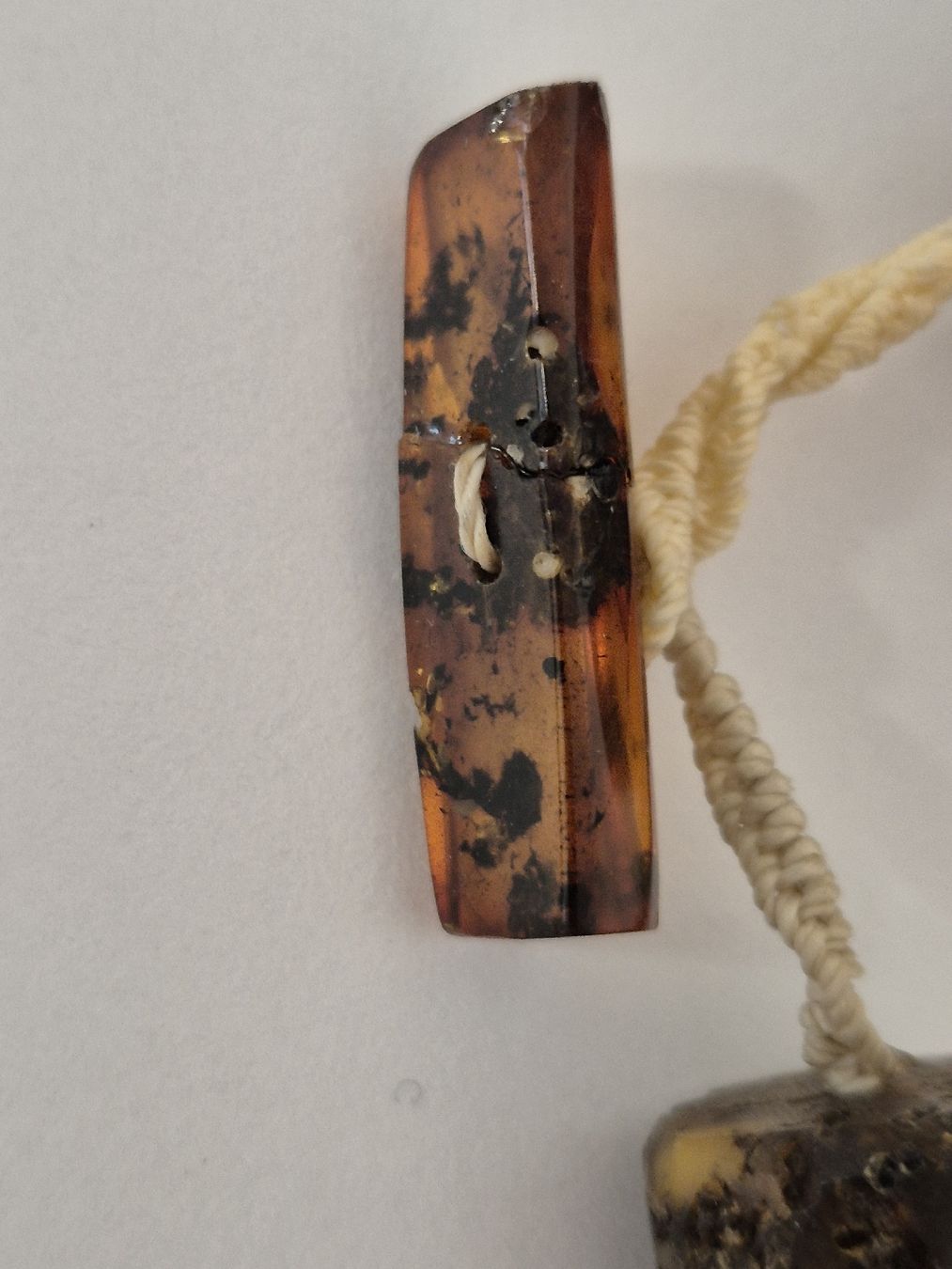 Catenine: Bernstein Kette, Vintage, Handarbeit, Butterscotch, – Usato da Basel venduto da vintage.watches 4