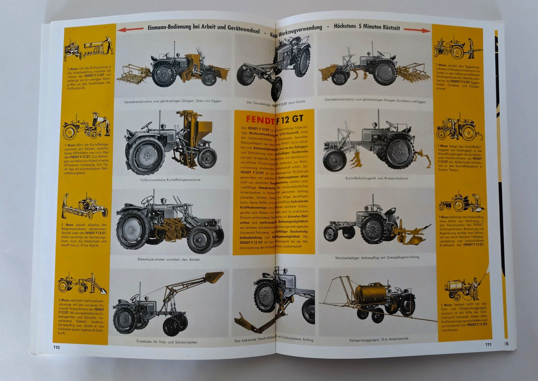 Libri: Fendt Schlepper-Prospekte von 1966-1978 / Traktoren Buch – Usato da Bellach venduto da JingleJerry 7