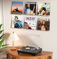 Wandhalterung Acryl: Schallplatten, Vinyl, Bilder, Magazine