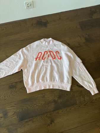 AC/DC Pullover, Gr. M, Rosa - Perfekt für den Frühling!