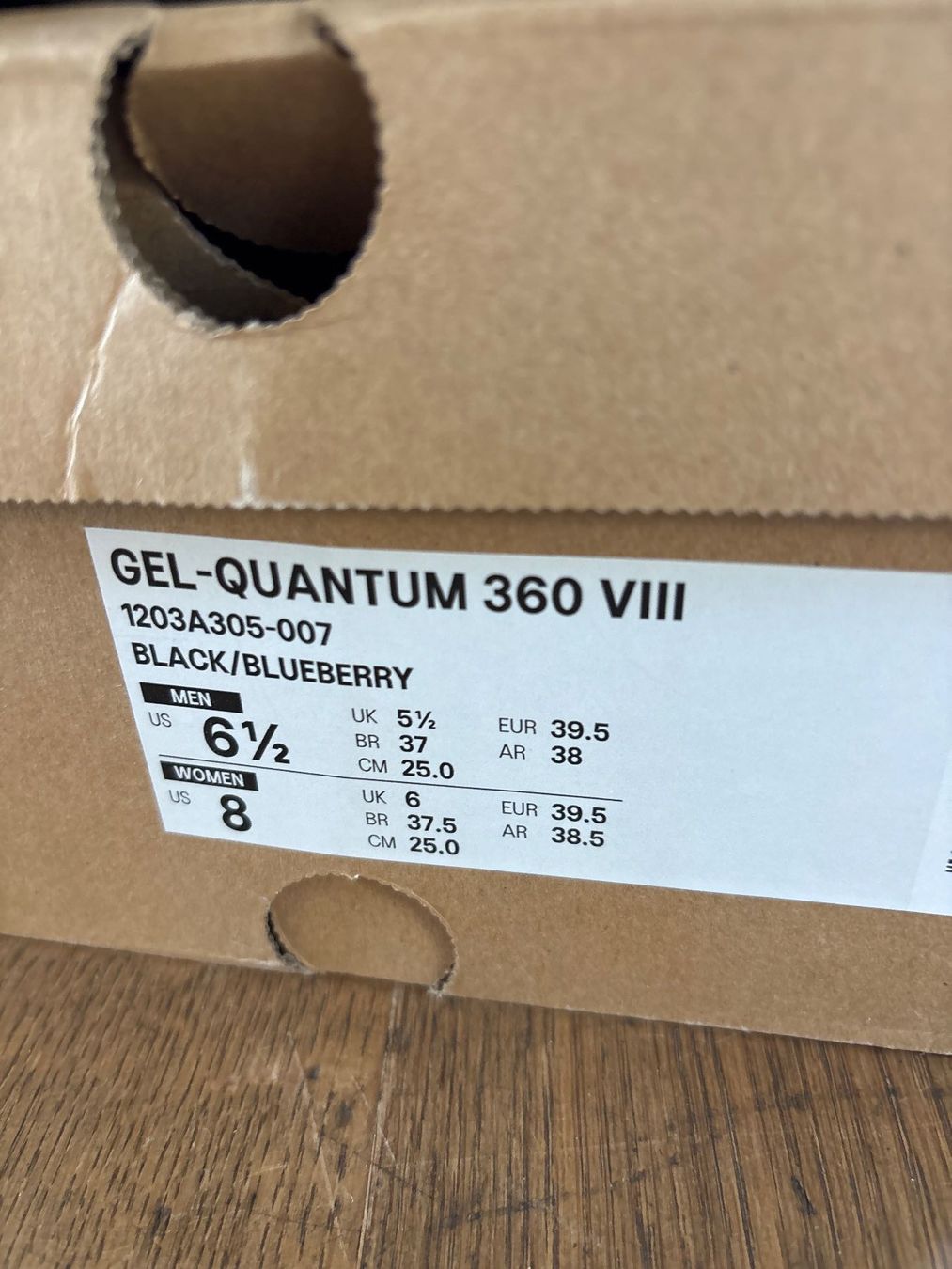 Asics Scarpe per ragazzi: Asics Gel Quantum 360 VIII Black/Blueberry – Usato da Zürich venduto da GianinazziN 2