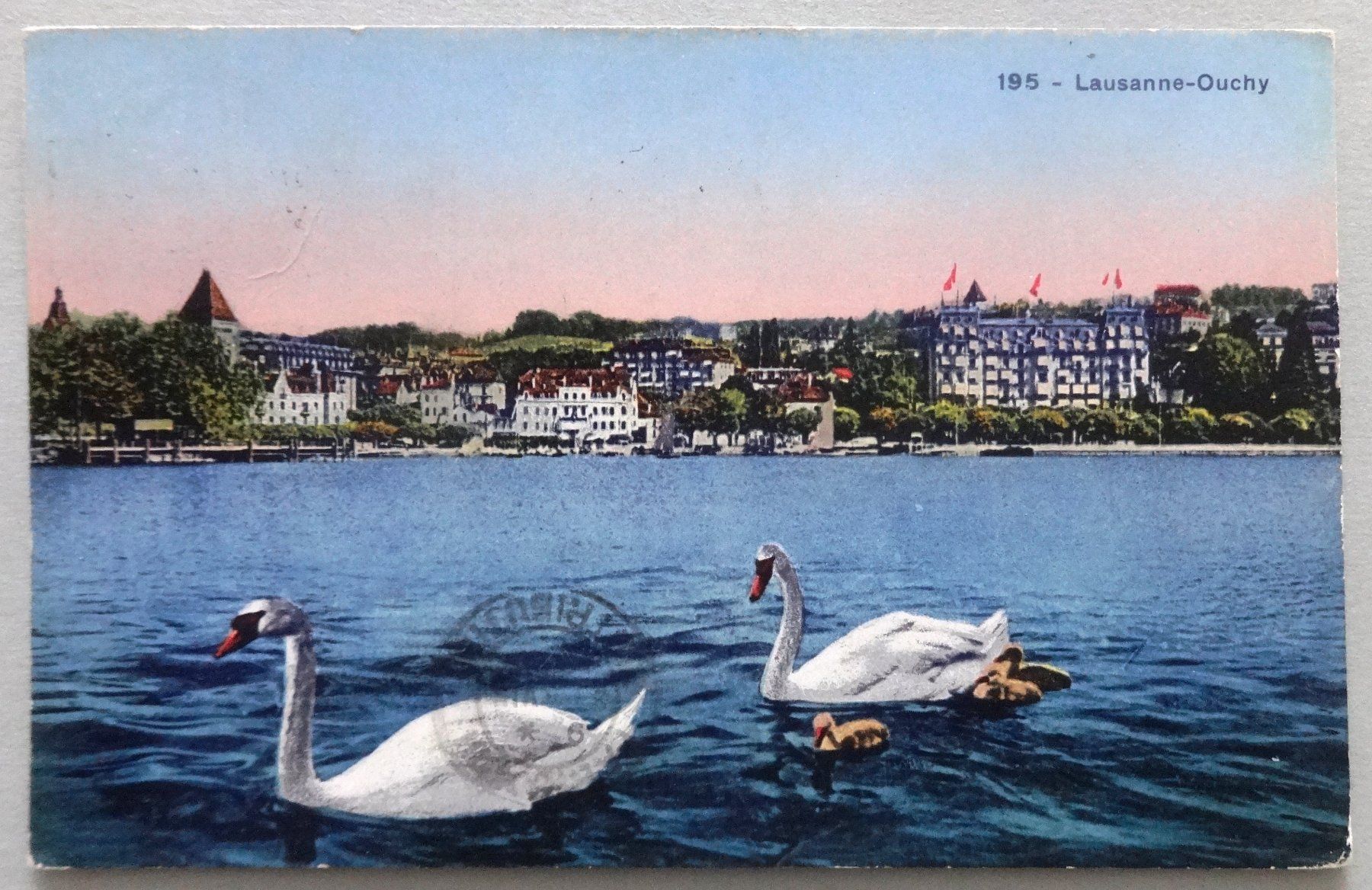 Ansichtskarten: Lausanne-Ouchy – Gebraucht aus Fétigny von Billy2miny
