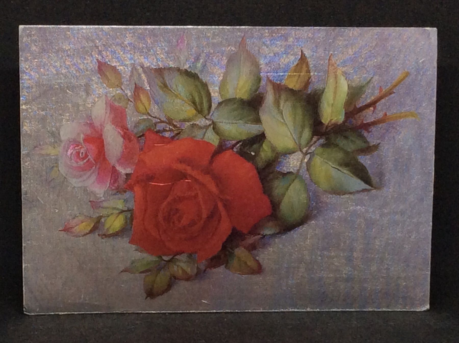 Cartoline postali: Rosenmotiv – Usato da Widnau venduto da Brusi9