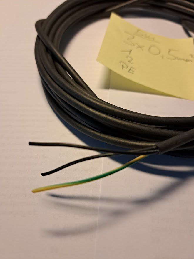 Cavi: Kabel 3x0,50mm² – Nuovo (secondo la descrizione) da Sargans venduto da Bomp 1