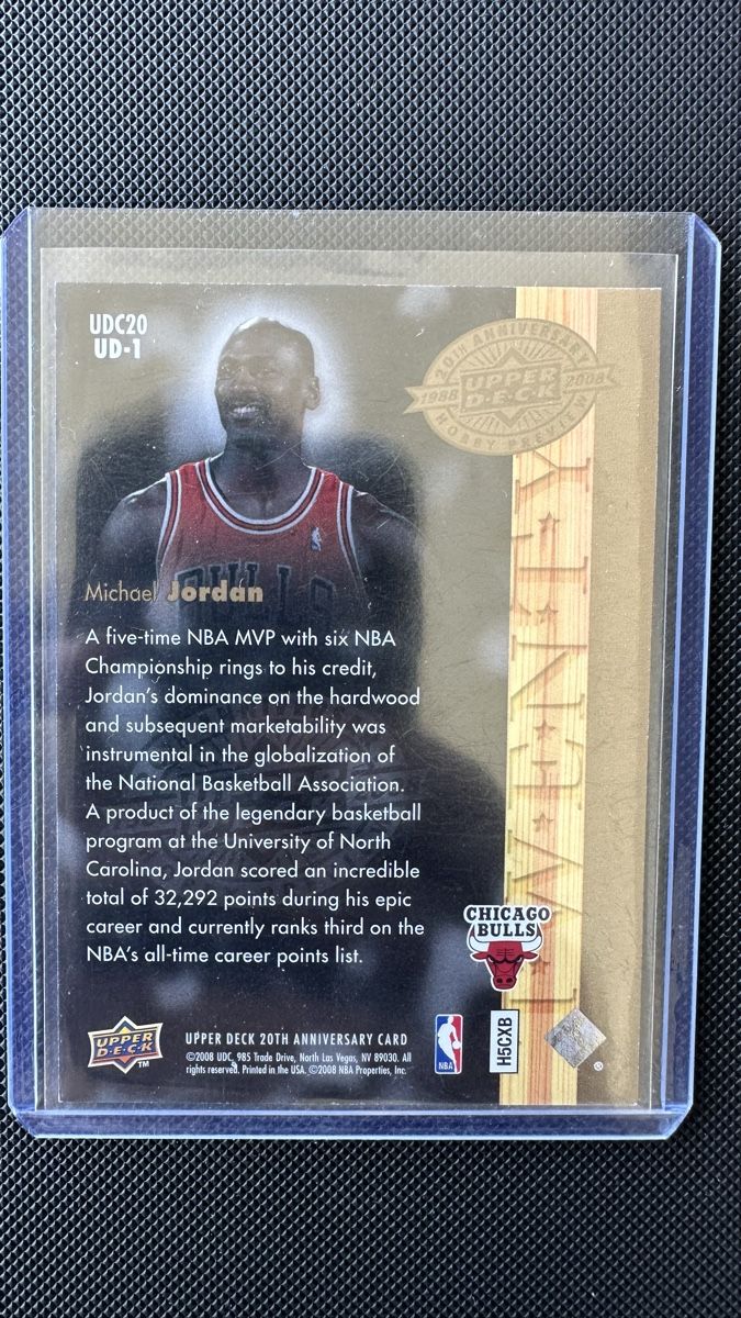 Nba Carte collezionabili: Michael Jordan 20th Anniversary UD-1 – Usato da Affoltern am Albis venduto da mr_choppa 1