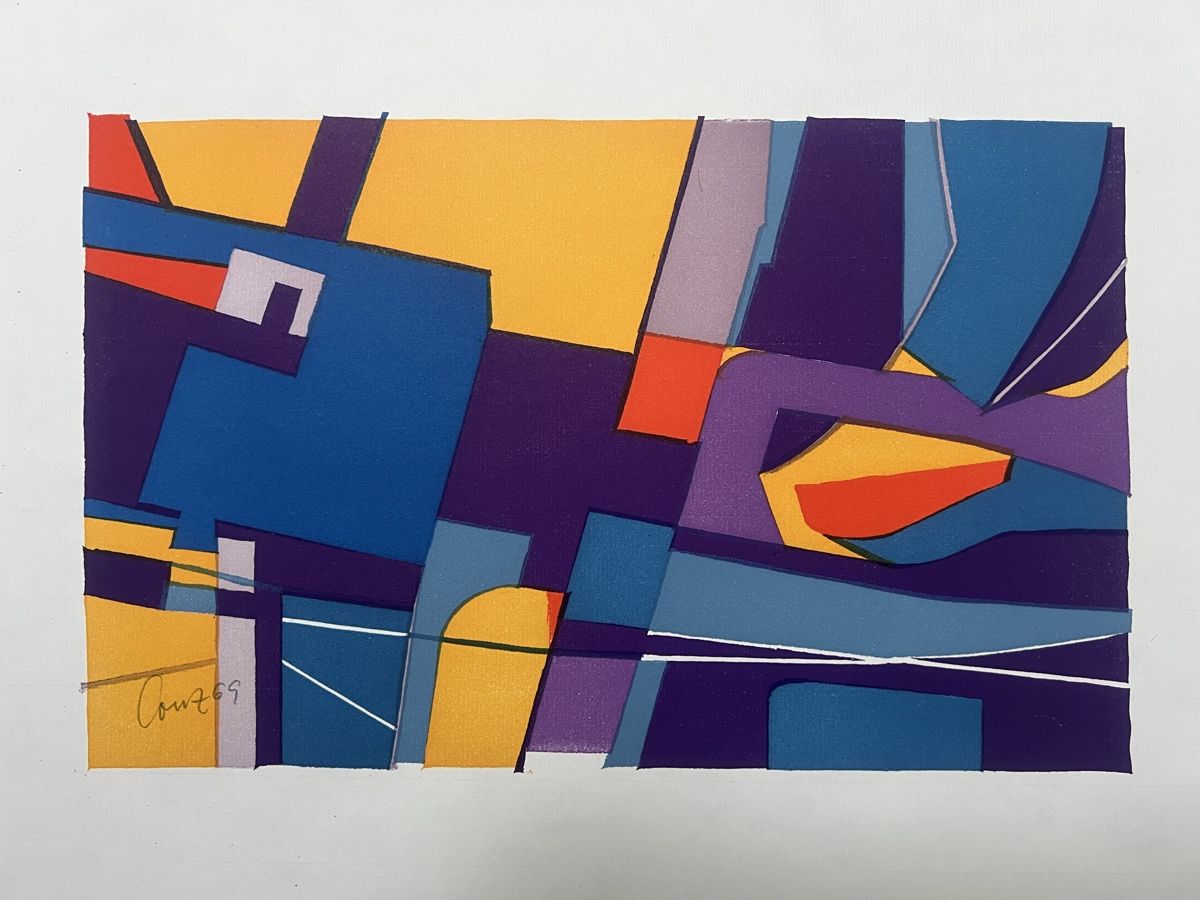Grafiken & Lithographien: Konvolut Paul Conzelmann, handsigniert – Gebraucht aus Rain von Pic-Ass 3