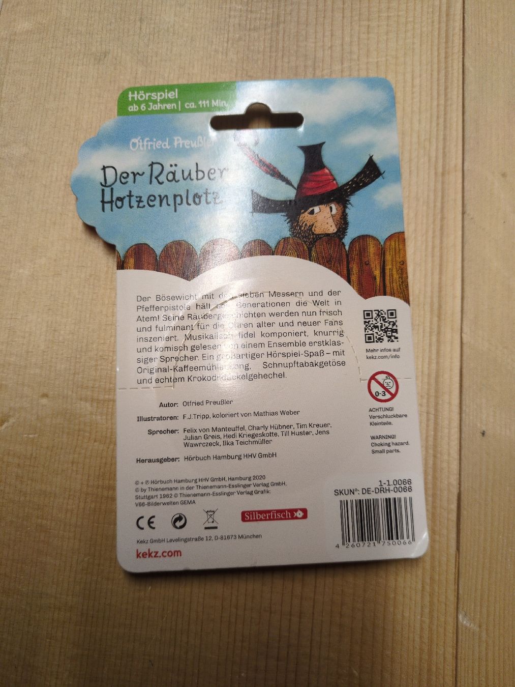 Audiolibri: Kekz Audiochip Räuber Hotzenplotz Hörspiel  – Nuovo e nell'imballaggio originale da Fankhaus (Trub) venduto da sun_7677 1