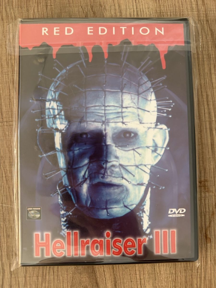 Tutti i DVDs: Hellraiser 3 (1992) DVD Red Edition – Usato da Hagendorn venduto da masterchieff