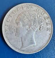 Silbermünze East India Company ONE RUPEE 1840 #