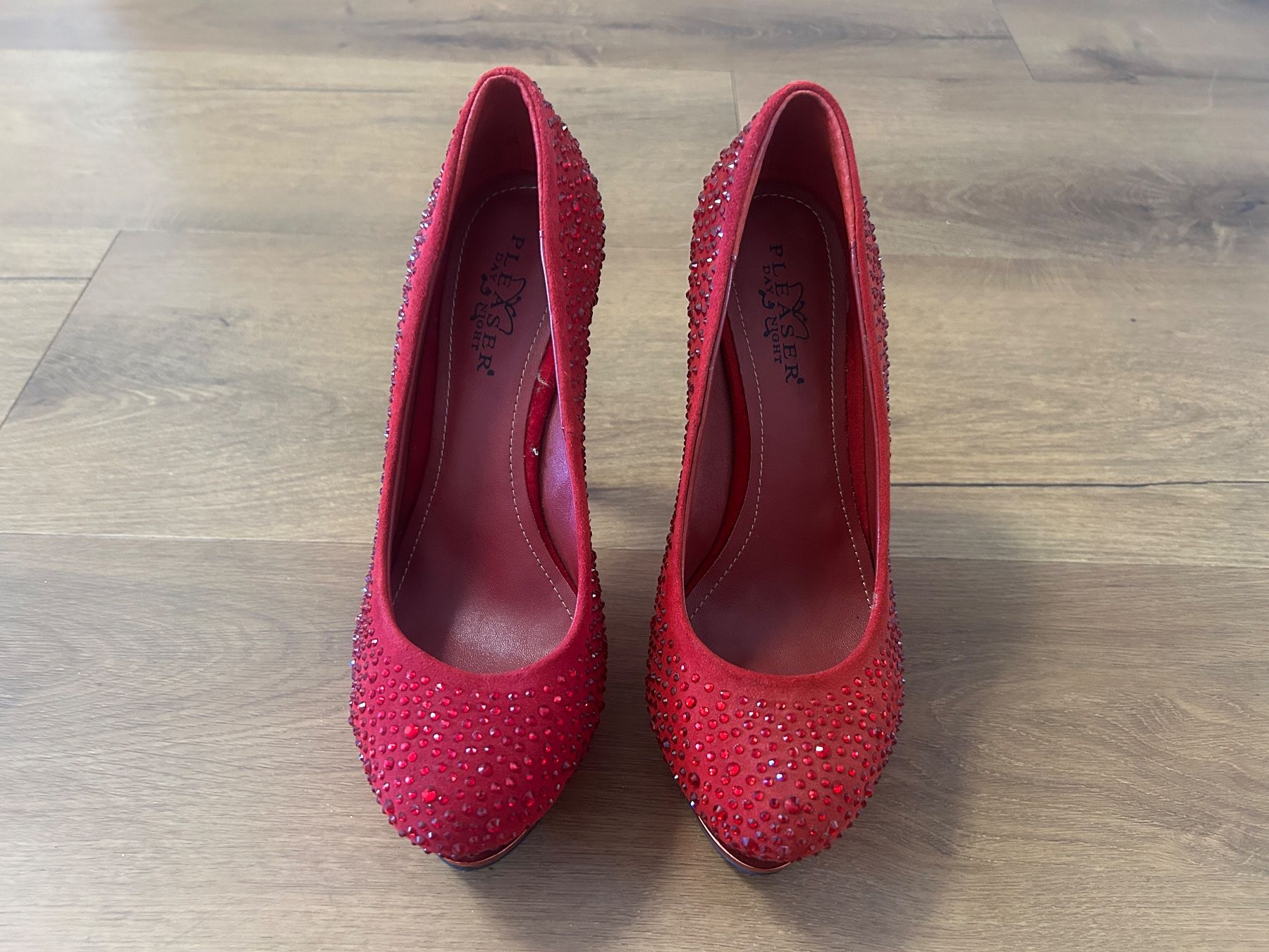 Scarpe da donna: Pleaser LUXUS DOUBLE-PLATFORM PUMPS Rot Gr 39 NEU – Nuovo e nell'imballaggio originale da Regensdorf venduto da Spyke55 6