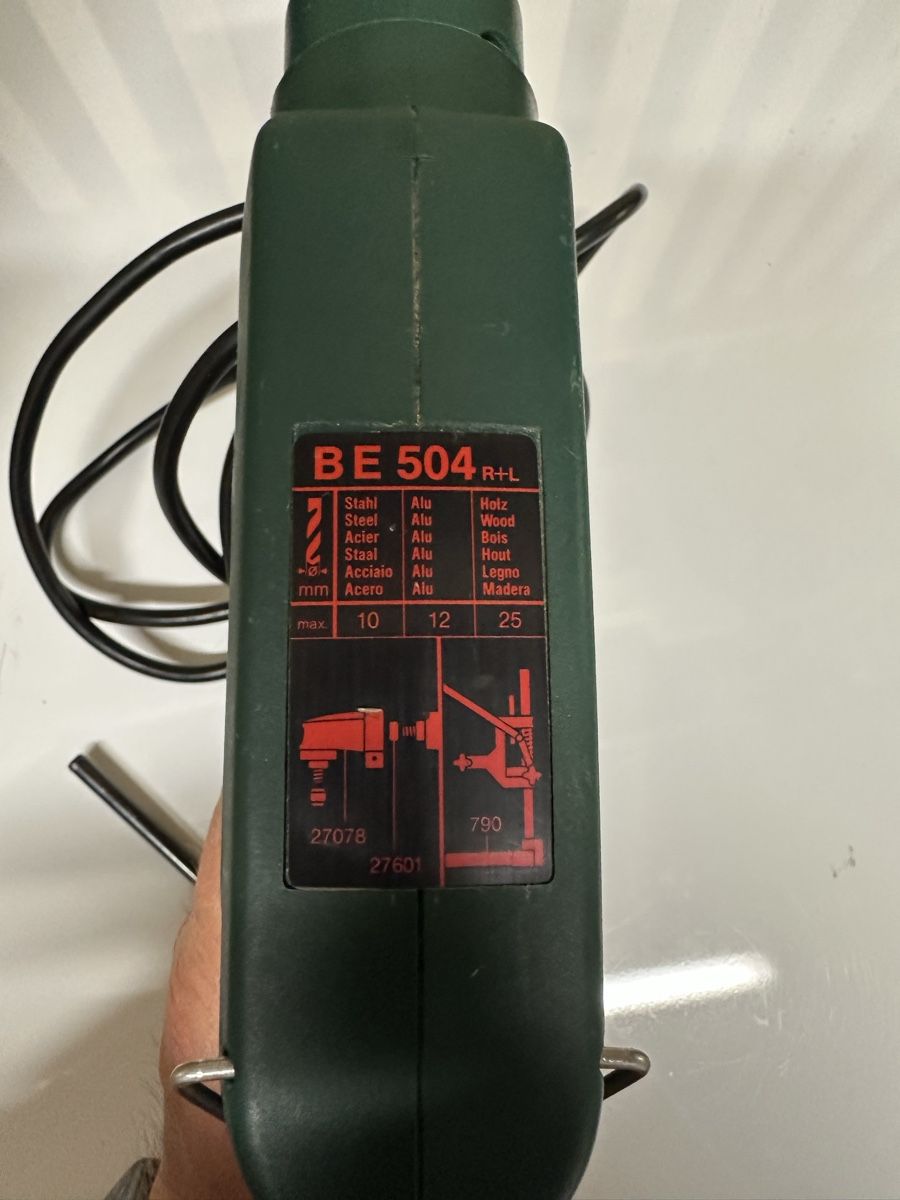 Metabo Trapani: Schlagbohrmaschine Metabo BE 504 R+L – Usato da Zürich venduto da 183_hk22 1