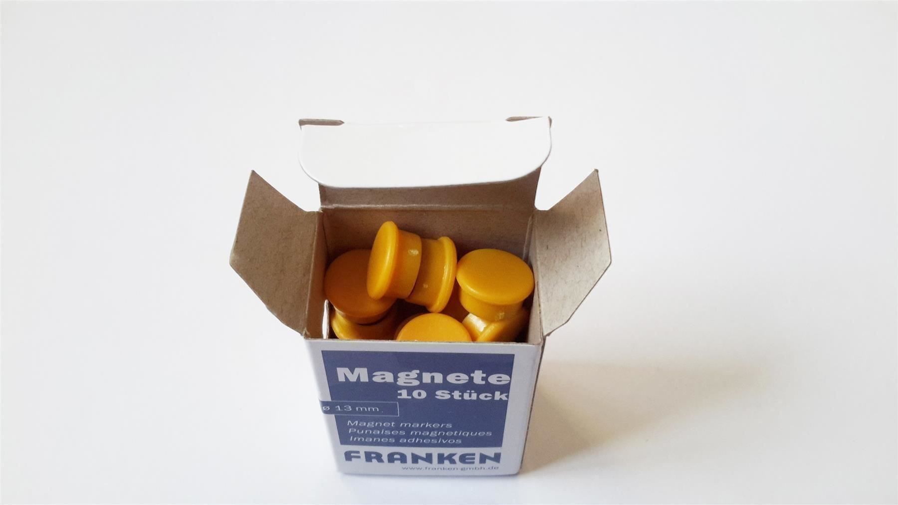 Calamite: Magnete 10 Stück, 13 mm, gelb – Nuovo e nell'imballaggio originale da St. Gallen venduto da cointec 6
