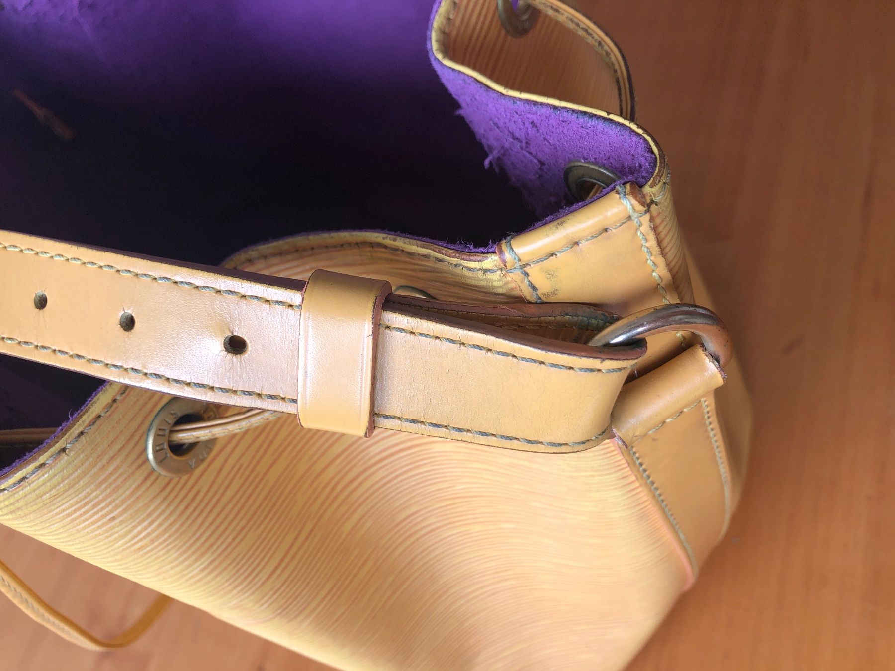 Louis Vuitton Borse da donna: Louis Vuitton Petit Sac Noe gelb – Usato da Zürich venduto da ehupp 7