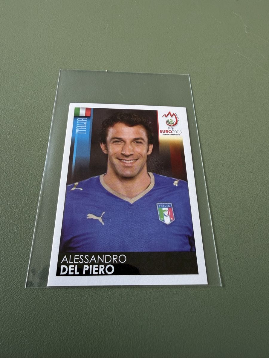 Panini Cartes à collectionner: Del Piero EM 2008 – D'occasion à Treyvaux par goali1fcea