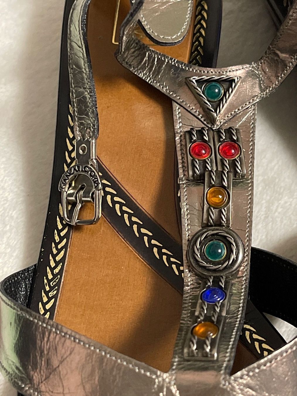 Scarpe da donna: Leder Sandalen Giancarloporta Gr.38 – Usato da St. Gallen venduto da StyleAndMore23 1