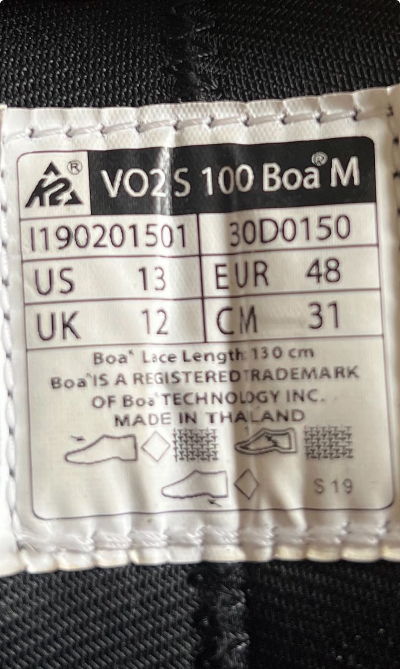 K2 Pattini in linea & Pattini a rotelle: K2 Inline Skates Boa V2 Pro 100mm Weels – Usato da Pieterlen venduto da Plasticbox 6
