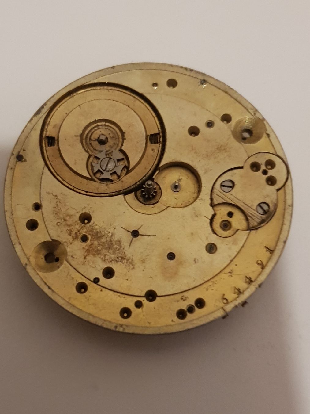 Uhren: Mouvement montre de poche – Defekt aus Genève von BKYB