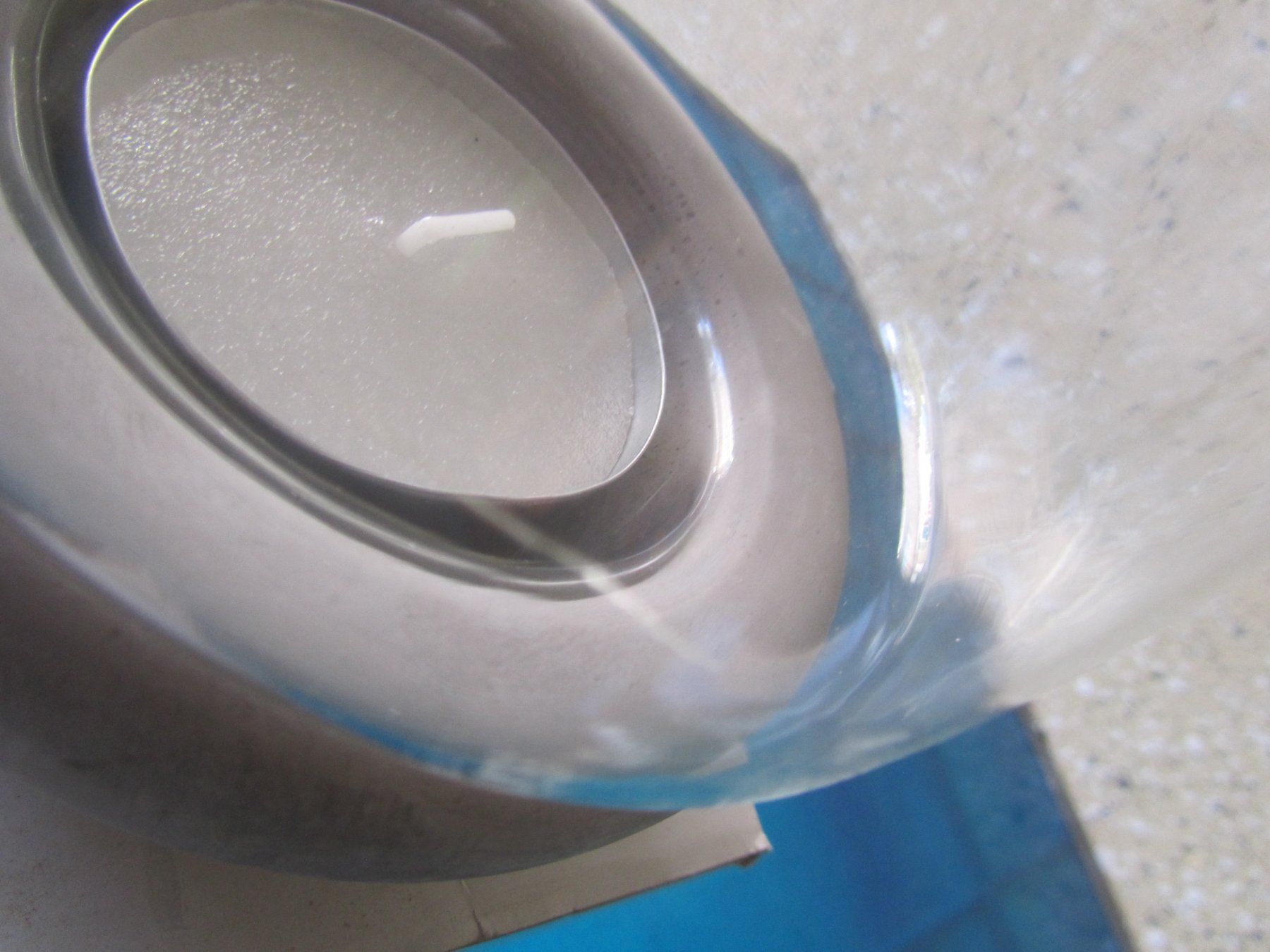 Tutte le decorazioni: Windlicht aus Glas und Zement – Usato da Seengen venduto da mikelele 2