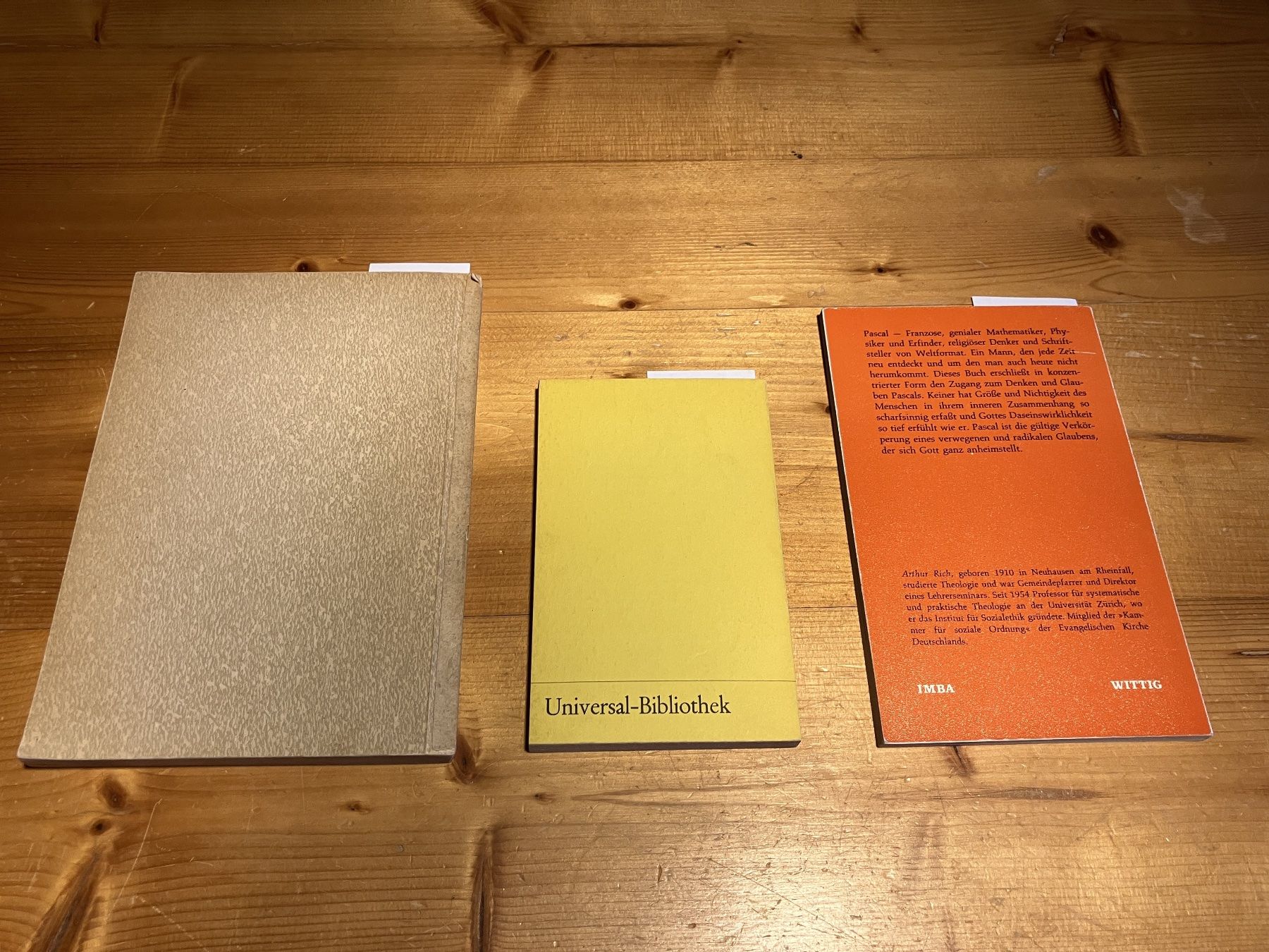 Libri: Pascal Blaise – Bücherpaket – Usato da Oberegg venduto da Najen751 1