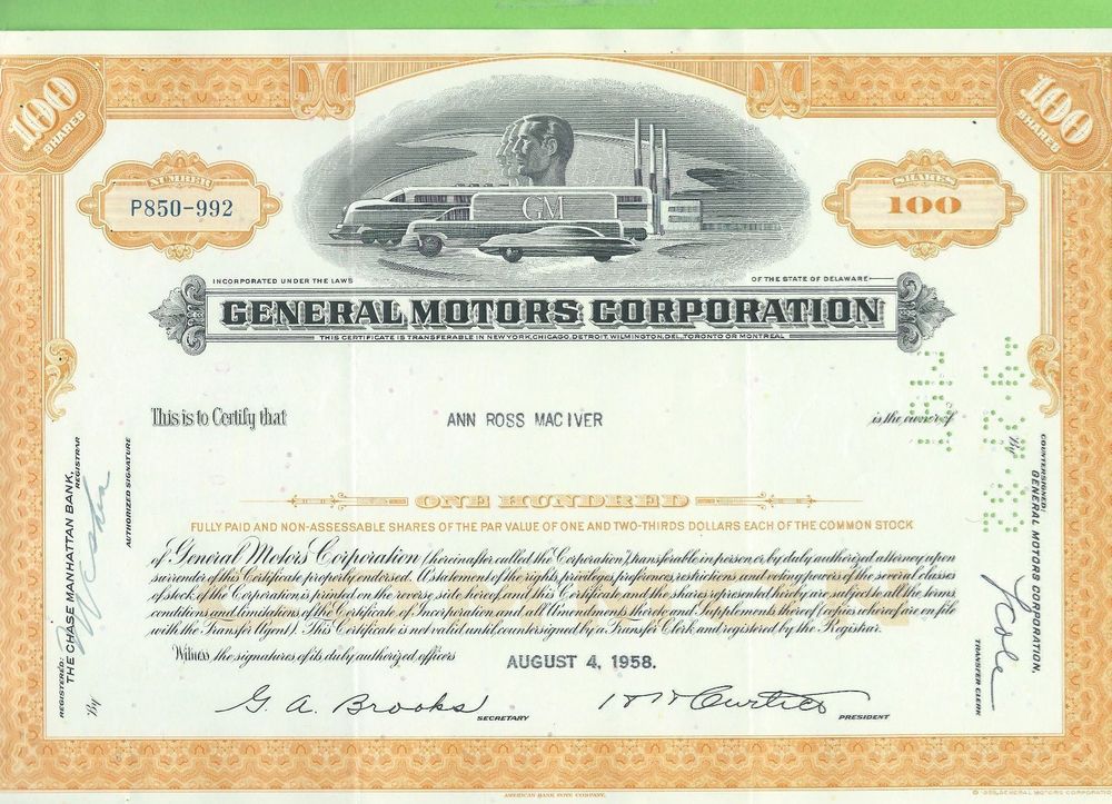 General Motors Corp. 1958 Kaufen auf Ricardo