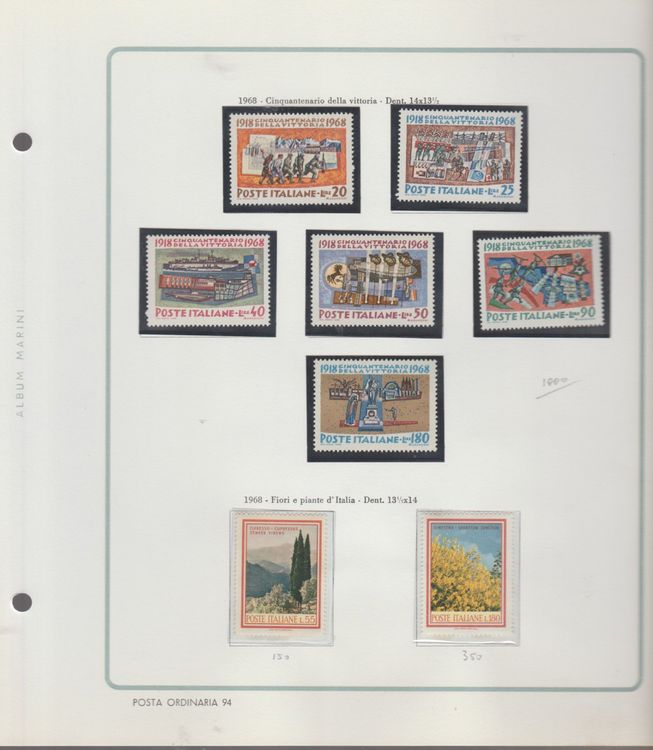 Francobolli Aden - Mahra Stato 1968: Edizione Completa Imperforata (123B-129B) – Olimpiadi Francesi