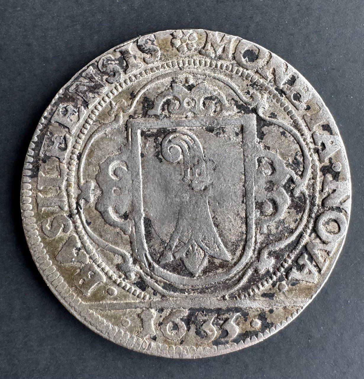 Tutti le monete: Basel - 1 Dicken 1633 – Usato da Meilen venduto da coins4sale