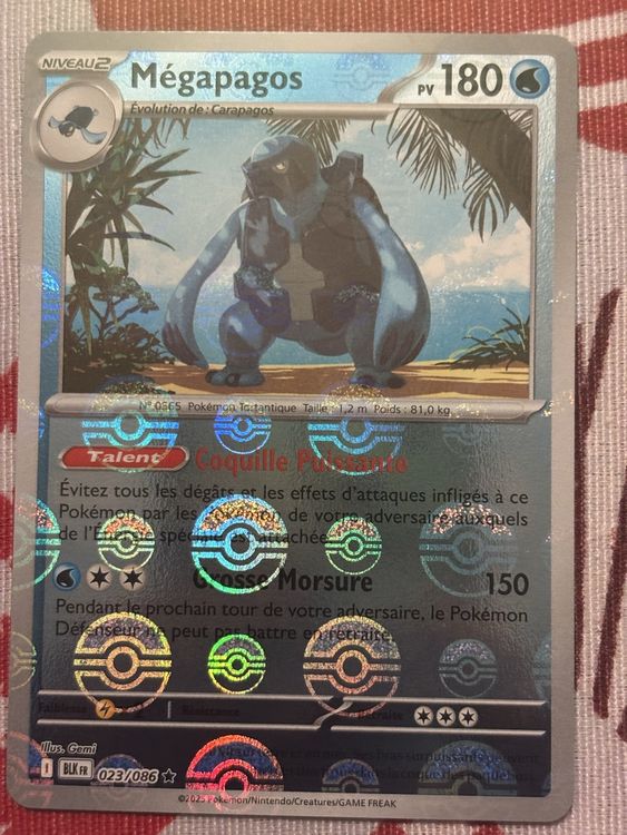 Carte Pokémon MEGAPAGOS POKEBALL 086 fr (Neu (gemäss Beschreibung)) in ...