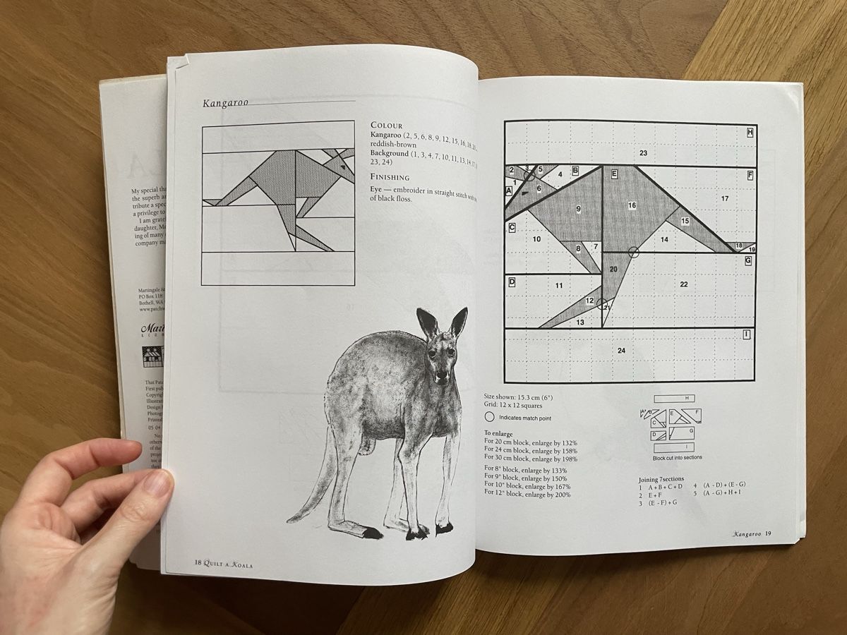 Bücher: Patchwork Buch Quilt a Koala Margaret Rolfe – Gebraucht aus Fribourg von Mymikrakra01 5