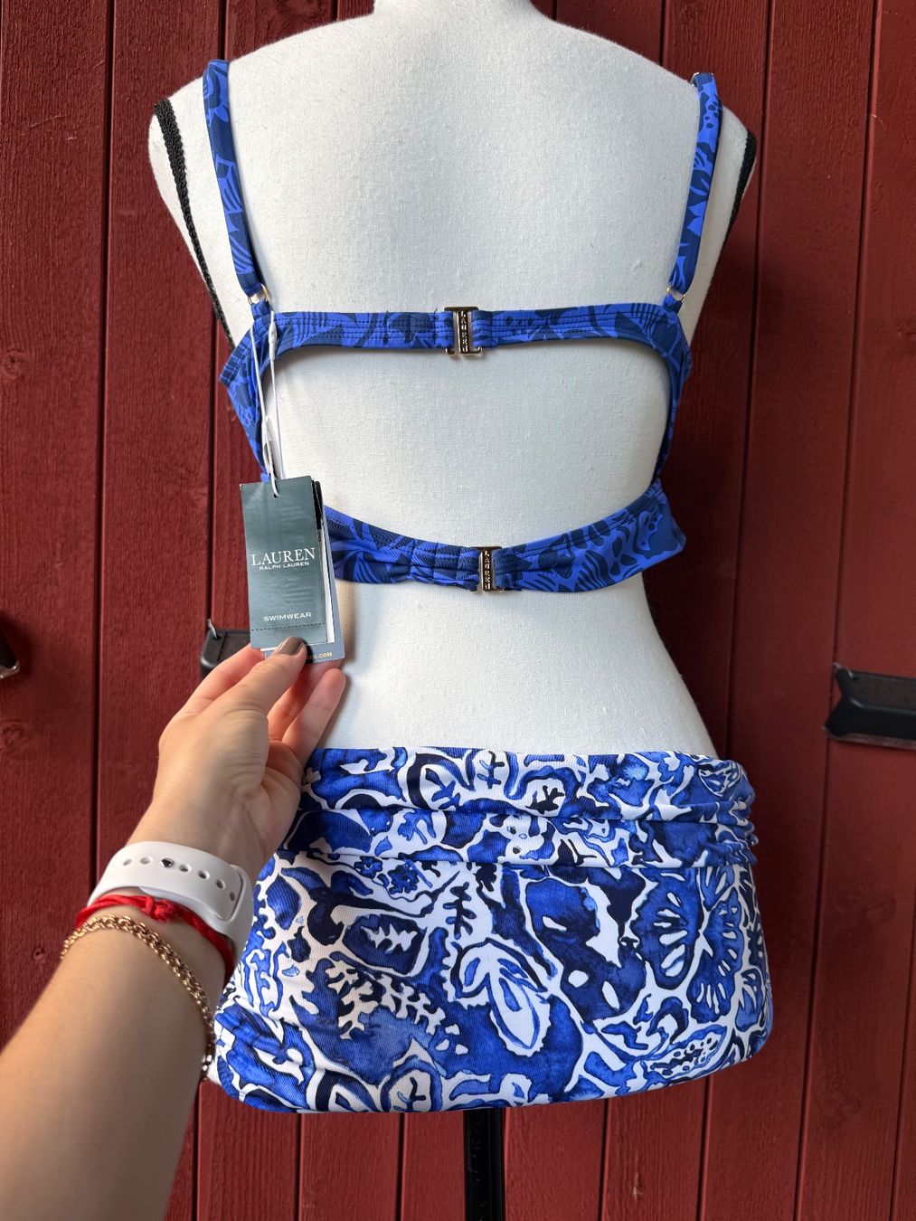 Ralph Lauren Badekleider & Bikinis: Ralph Lauren Bikini, blau/weiss 14 – Neu und originalverpackt aus Riehen von edu_92w7 5