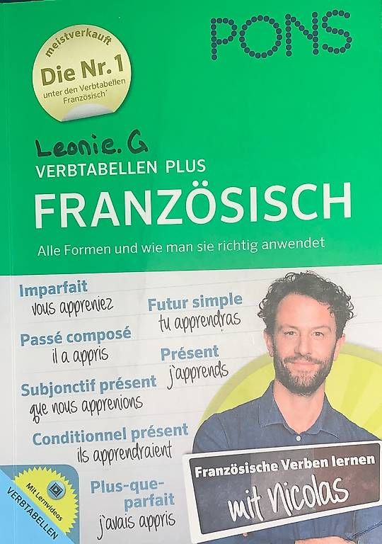 Livres: Verbentabelle Plus Französisch – D'occasion à Murten par leonie_tutti