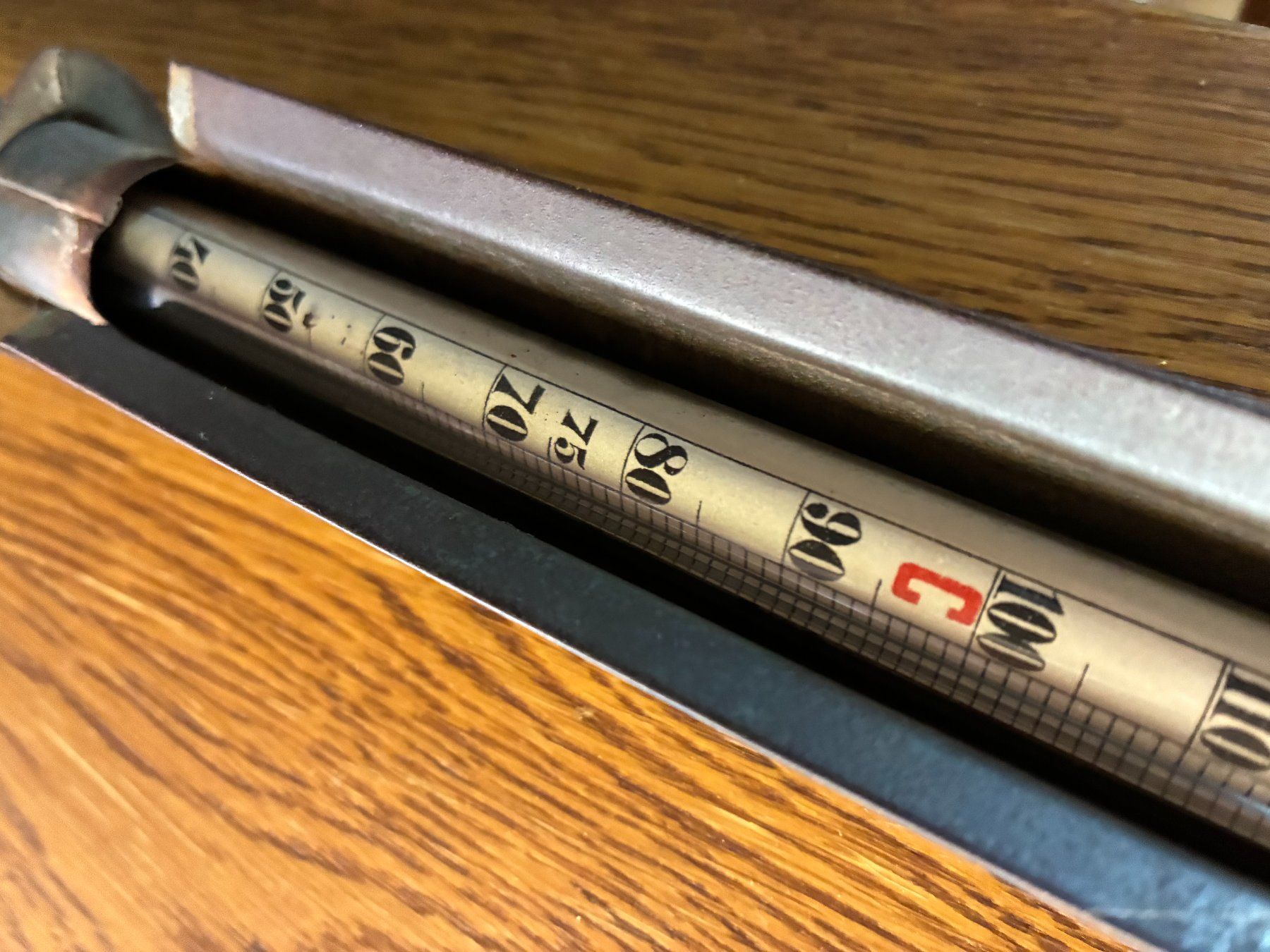 Altro per la casa: Altes Vintage Thermometer -Oechsle ! – Usato da Wil/SG venduto da Andyshop 7