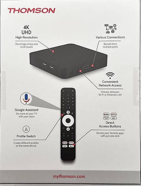Lecteur multimedia & Streamer: Thomson 240G Streaming Box – D'occasion à Cully par adpe187 2
