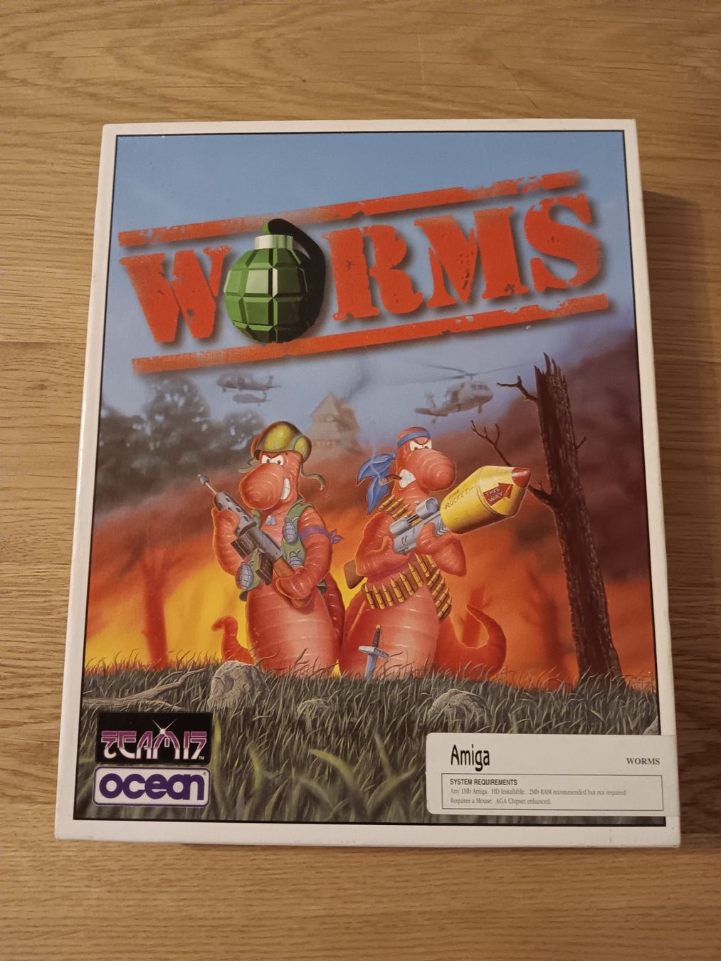 Commodore PCs: Amiga Klassiker Worms – Gebraucht aus Beringen von