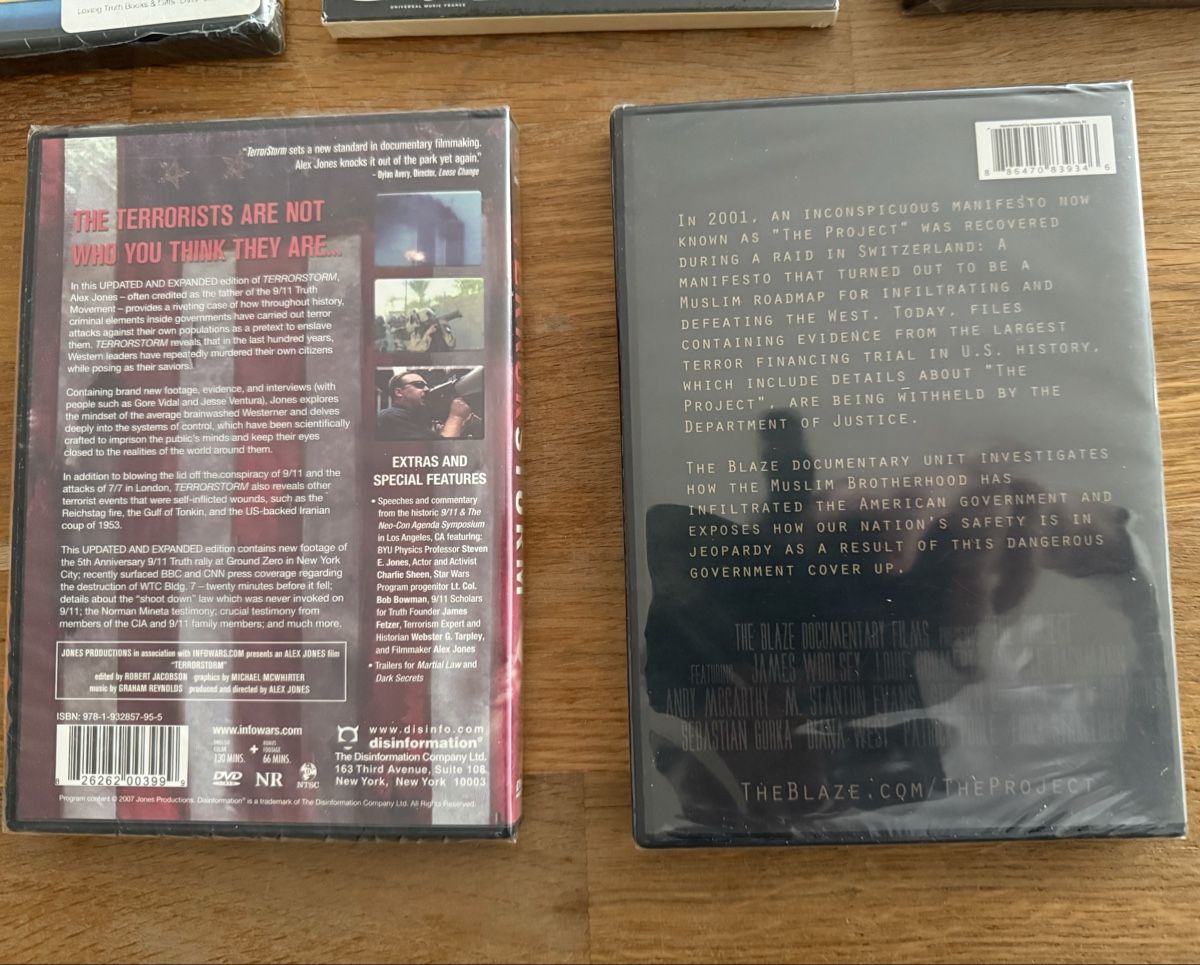 Tutti i DVDs: DVD Terror Storm The Project Love him Hate him – Nuovo e nell'imballaggio originale da Goldach venduto da Messerguru 9