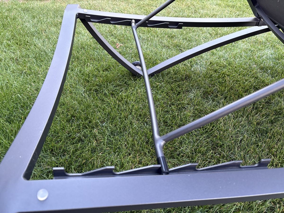 Hunn Sedie a sdraio: Zwei Liegestühle, Aluminium, Modell Leon – Usato da Guntershausen venduto da Kukuk3 1