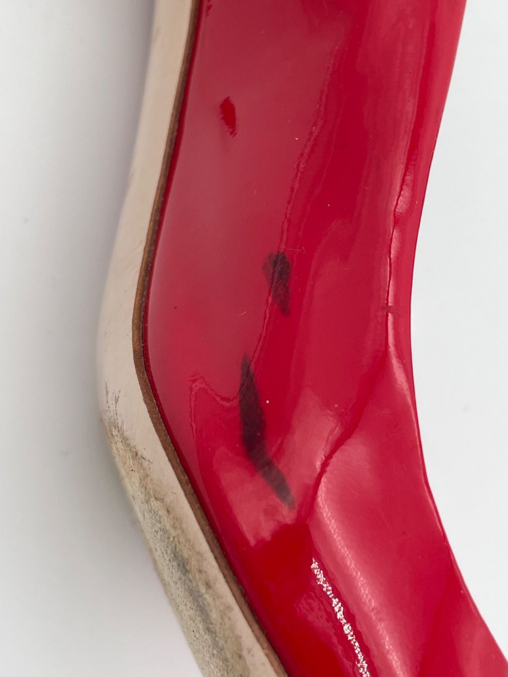 Miu Miu Scarpe da donna: Miu Miu Pointed-Toe Patent Pump EU 37 Rot – Usato da Zürich venduto da shoe_shop 8