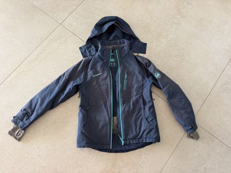 Veste de ski Mammut Drytech Premium bleu marine taille M