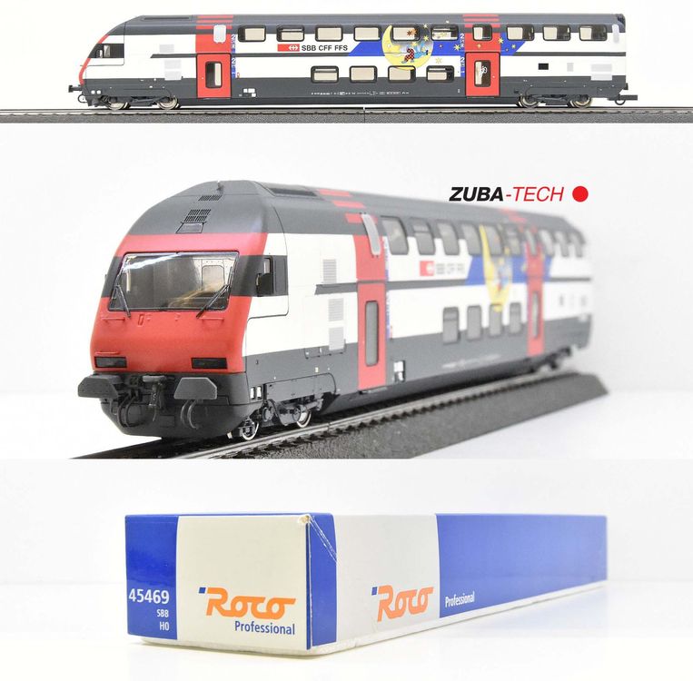 Roco 45469 IC 2000 Globi-Steuerwagen der SBB H0 GS mit OVP (Gebraucht ...