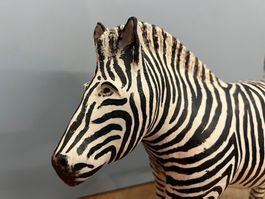 Einzigartiges Keramik Zebra - Handgemacht!!