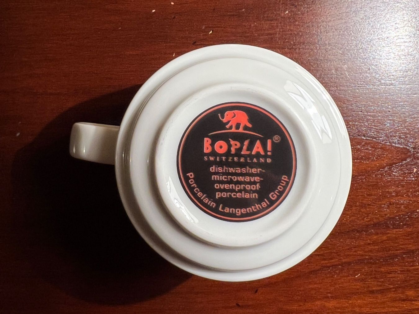 Bopla Geschirrsets: Bopla! Tasse mit Unterteller, gebraucht – Gebraucht aus Iragna von Flips03 8