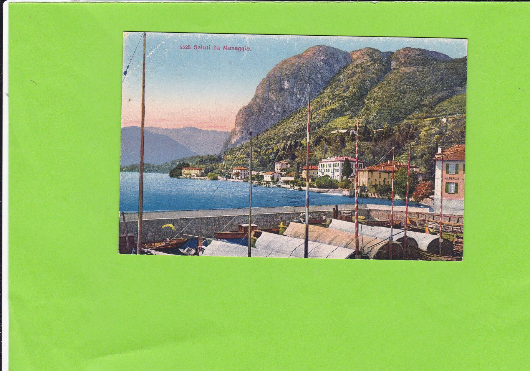 Cartes postales: Saluti da Menaggio – D'occasion à St. Peterzell par neckertal